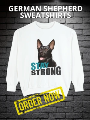 Order Personalized German Shepherd Sweatshirts