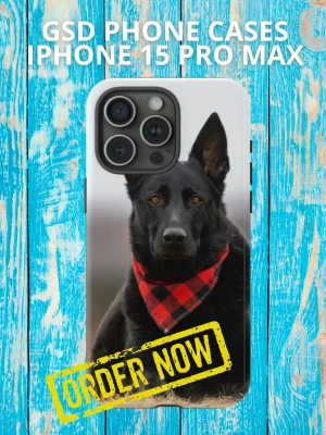 Order German Shepherd Personalized iPhone 15 Pro Max Tough Cases 