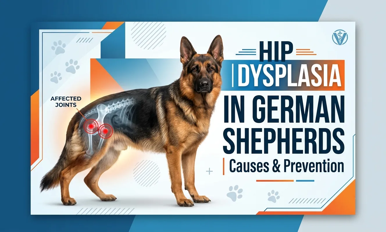 Hip Dysplasia in German Shepherds | Causes & Prevention