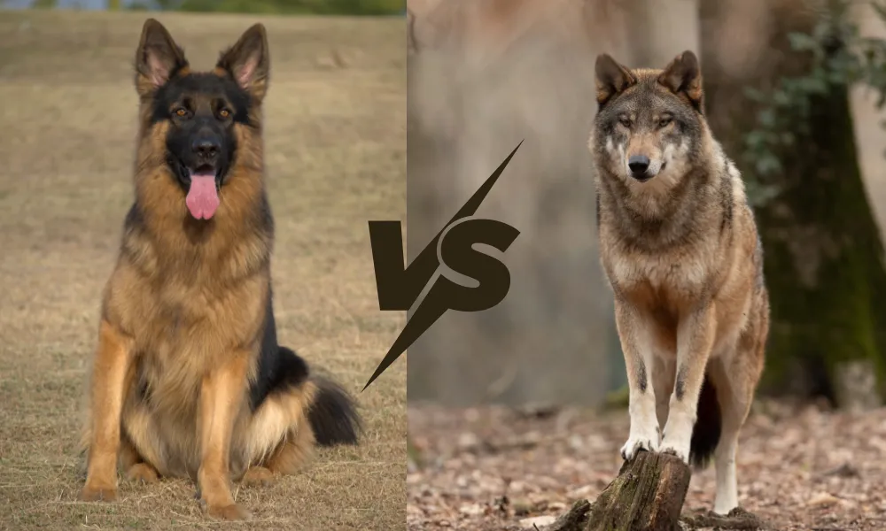 Grey Wolf vs German Shepherd