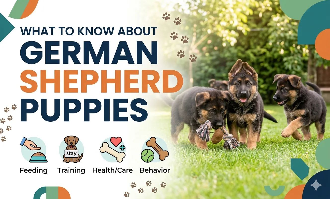 What to Know About German Shepherd Puppies